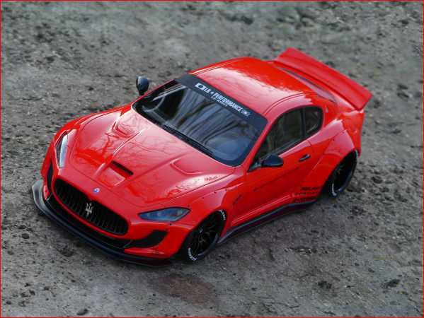 1/18 Maserati Granturismo Coupe LIBERTY WALK LB RED EDITION Performance